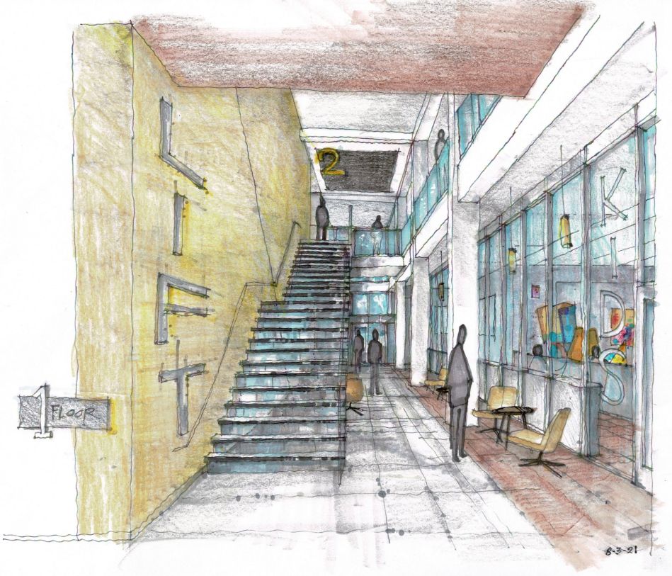 Main Entry - Perspective View